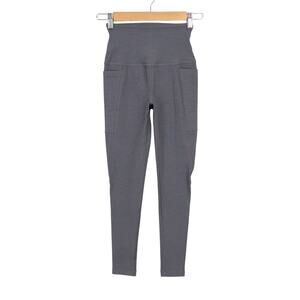 Beyond Yoga Spacedye Out Of Pocket High Waisted Midi Legging Grey Size XS